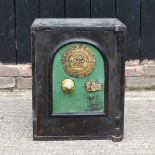 A 19th century iron safe