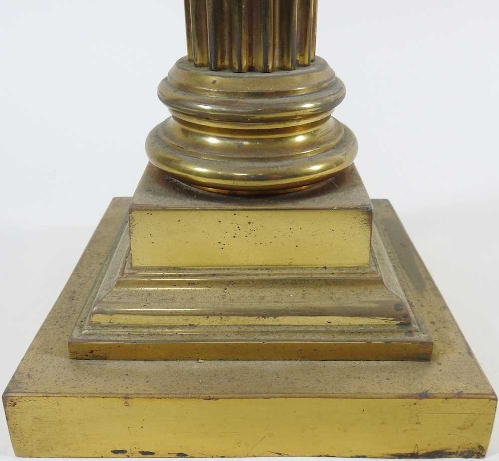 A Corinthian column oil lamp - Image 2 of 8