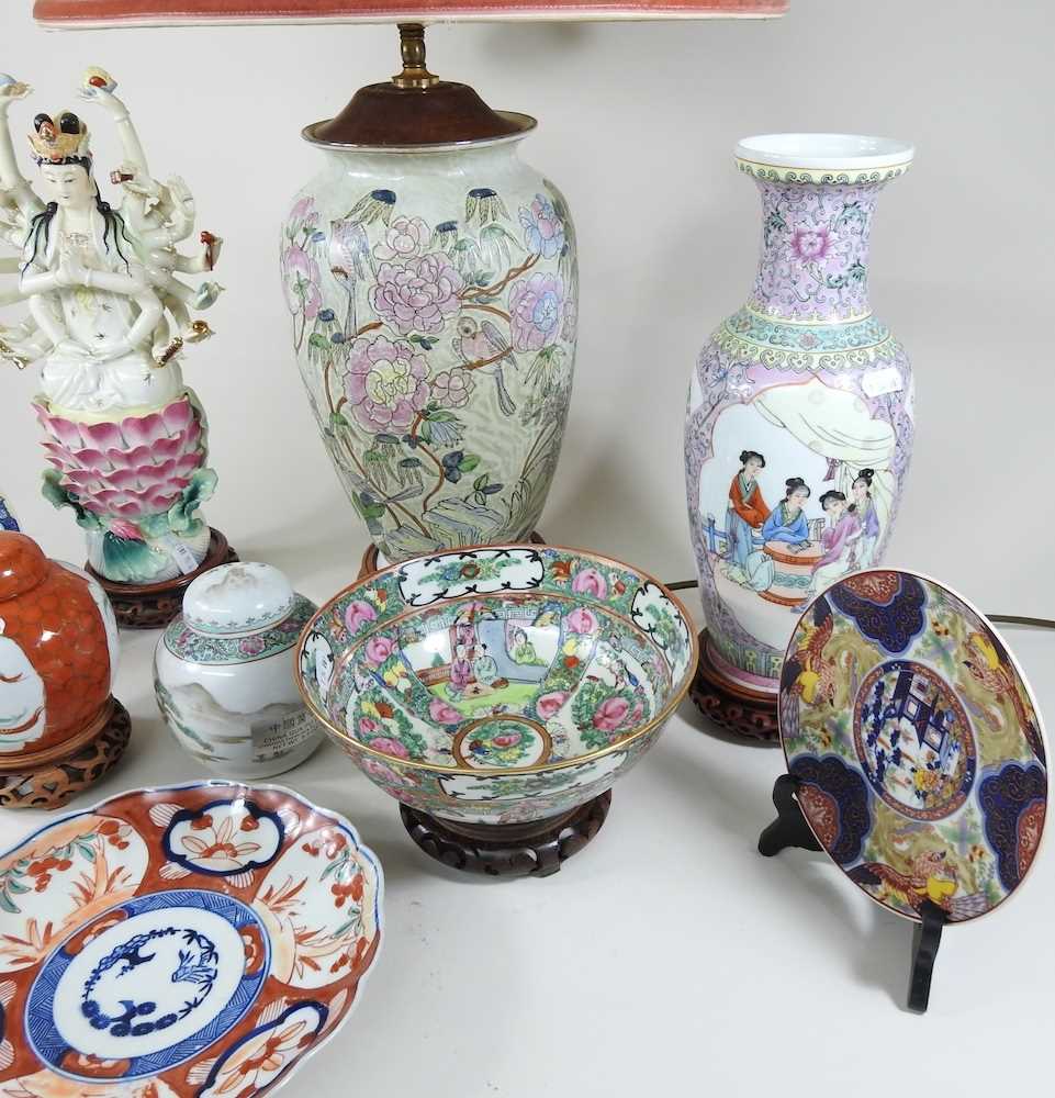 A collection of oriental china, - Image 2 of 6