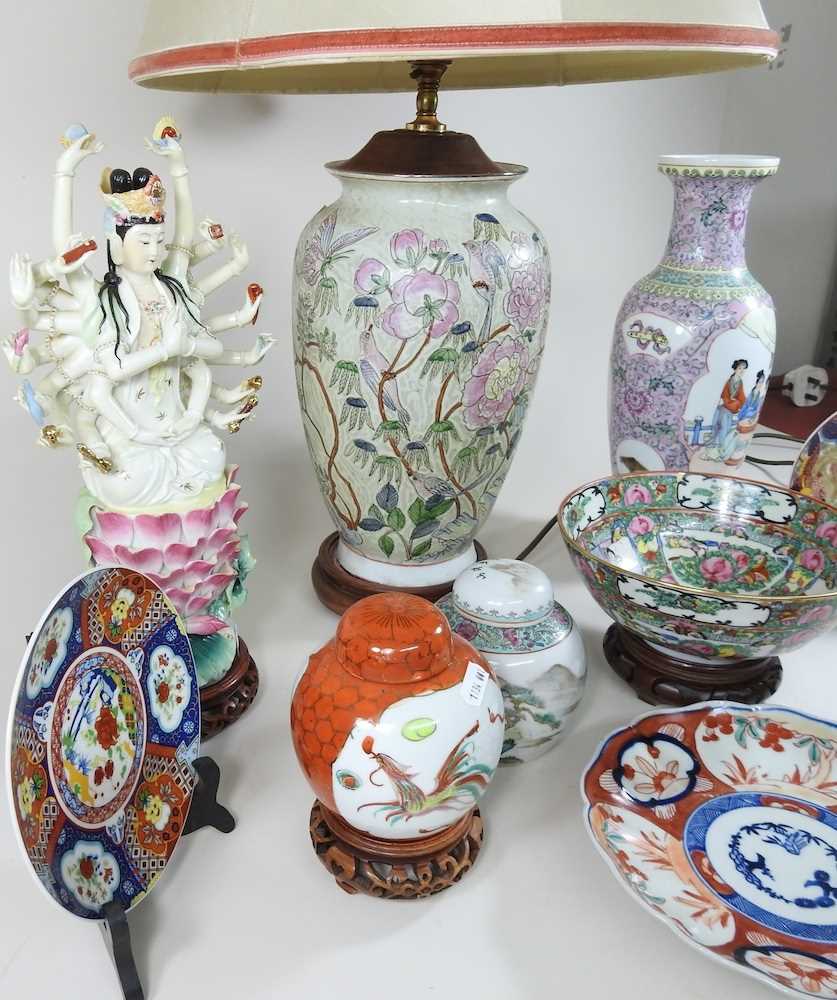 A collection of oriental china, - Image 3 of 6