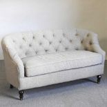 A grey sofa