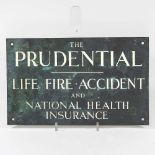 A Prudential plaque