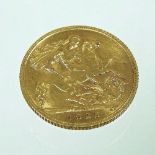 A George V half sovereign