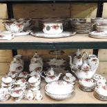 A collection of Royal Albert Old Country Roses