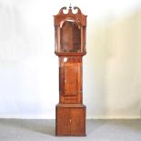 A George III clock case