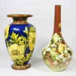 Two Doulton vases