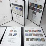 A collection of Harrington & Byrne stamp albums