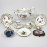 A collection of porcelain