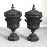 A large pair of urns