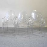 Philippe Starck Ghost chairs