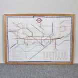 A London Underground print