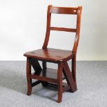 A metamorphic chair