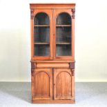 A Victorian bookcase