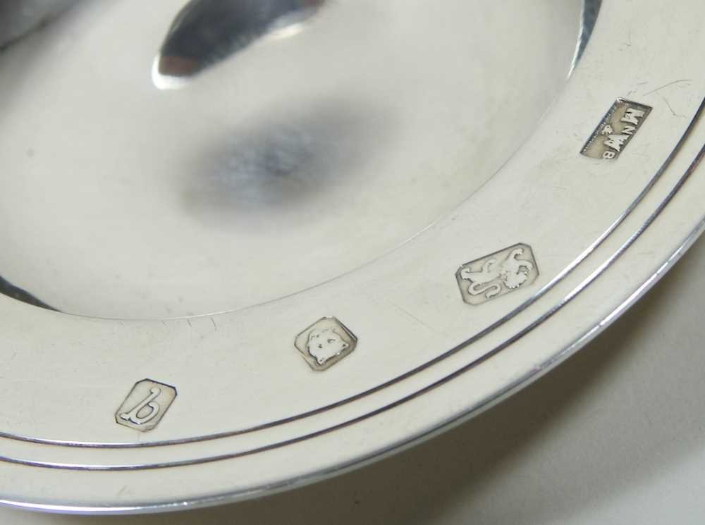 Three silver dishes - Image 2 of 5