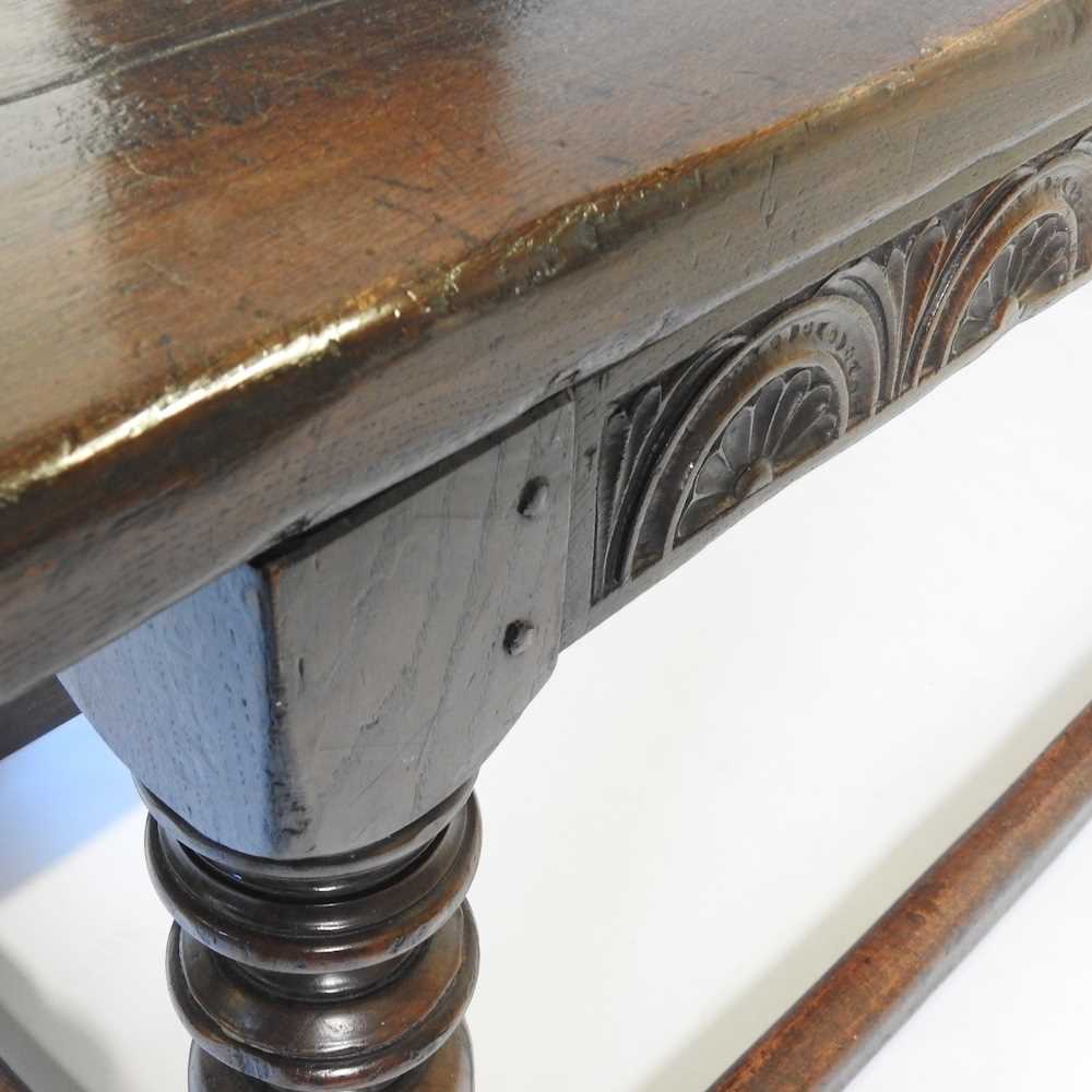 A refectory table - Image 12 of 13