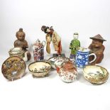 A collection of oriental items