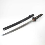 A Japanese short sword