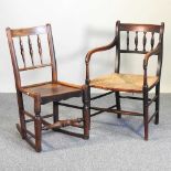 Two 19th century chairs