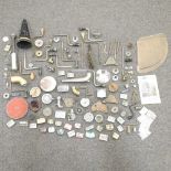 A collection of gramophone parts