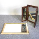 A dressing mirror