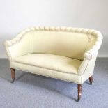 A Victorian sofa