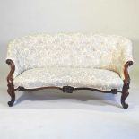 A Victorian sofa