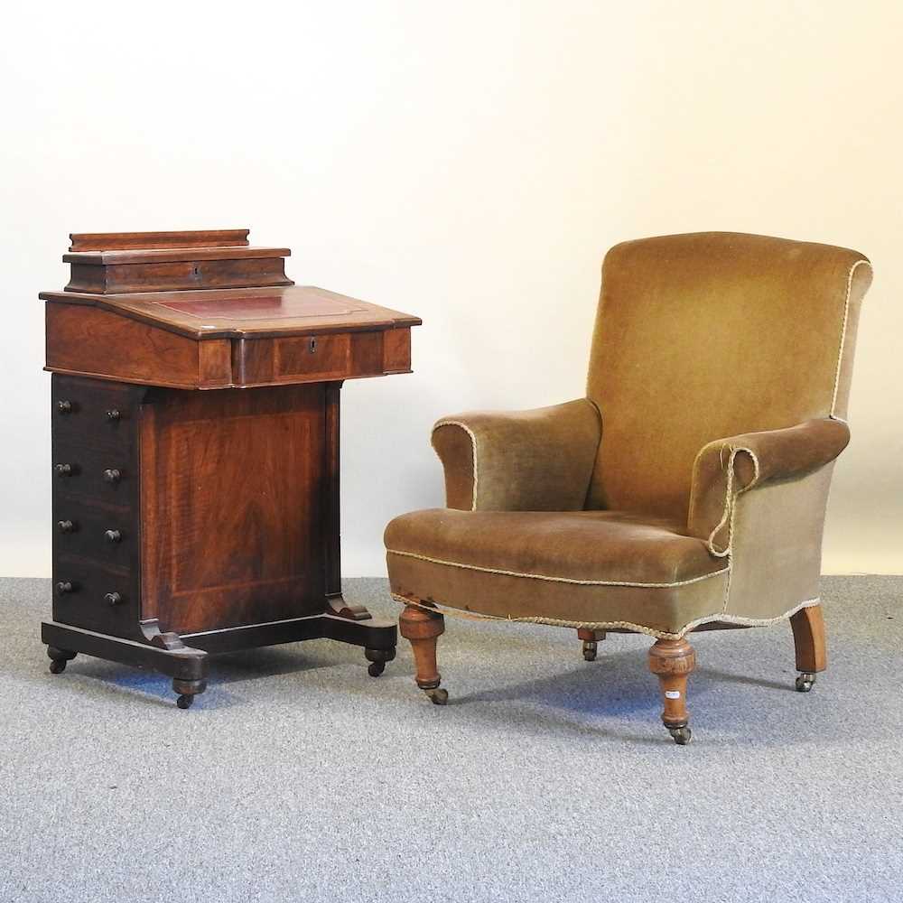 A davenport and a chair