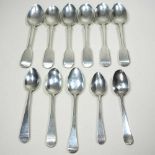 A collection of teaspoons