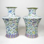 A pair of Chinese vases