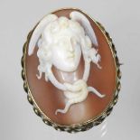 A cameo brooch