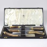 A carving set