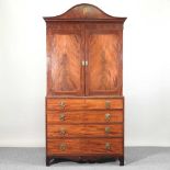 A 19th century linen press