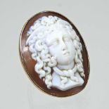 A cameo ring