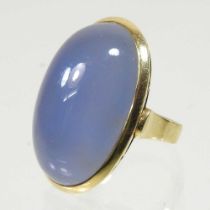 An agate ring