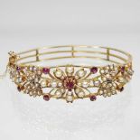 A gold bangle