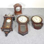 A collection of clocks