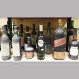 A collection of wine