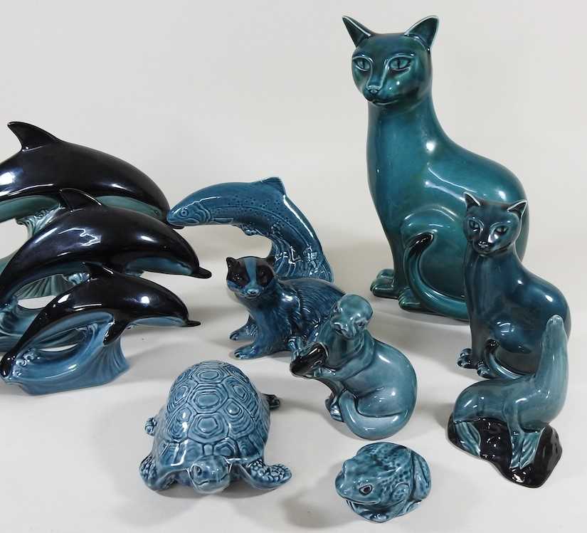 A collection of Poole pottery animals - Image 3 of 4