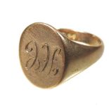 A signet ring