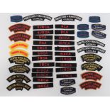 Embroidery Canadian Shoulder Title Pairs pairs include North Nova Scotia Highlanders Canada ...