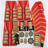 Guards Badges and Uniform Sections including bi-metal Scots Guards title ... Anodised, QC