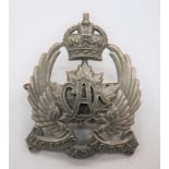 Canadian Air Force Officer's /O.Rs 2nd Pattern 1920's Cap Badge