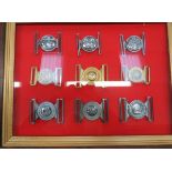 Nine Various Military Belt Buckles modern examples include chrome Combined Operations ... Chrome