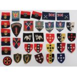 Home Command and Higher Command Formation Badges including embroidery Eastern Command ... Printed