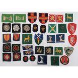 UK Areas, Districts and Garrison Formation Badges including embroidery London Dist ... Embroidery