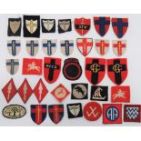 Army Groups and Corps Formation Badges including embroidery 1st Army ... Embroidery 2nd Army ...