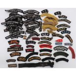 Embroidery Shoulder Titles including Royal Nigerian Military Forces ... Nigerian Defence Academy ...