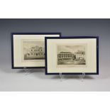 Two 19th century Guernsey engravings by J. C. Stadler after W. Berryof 'The Royal Court House'