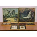 after Tom Thomson (Canadian, 1877-1917) and A. Y. Jackson (Canadian, 1882-1974), Four colour prints