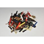 A large collection of watch straps of varying forms - ex shop stock. (large quantity)